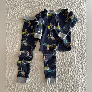 Cat & Jack Wolf long Sleeve Pajamas